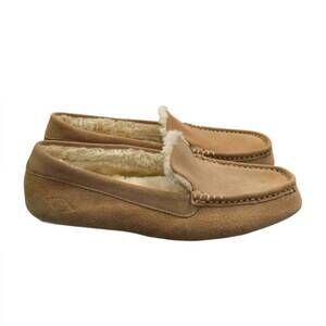 NEW APEX women's slipper moccasins in brown